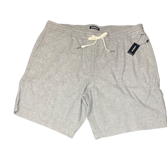 Express Other - Express Men's Grey Drawstring Back Pocket Shorts NWT XL